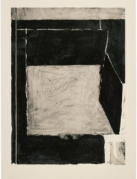 Black & Grey by Richard Diebenkorn at Gemini G.E.L. at Joni Moisant Weyl