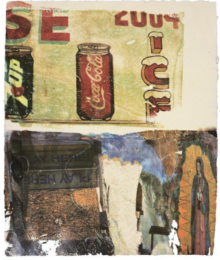 L.A. Uncovered #3 by Robert Rauschenberg at Gemini G.E.L. at Joni Moisant Weyl