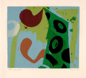 Blue Tent by Charlie Hewitt at Jim Kempner Fine Art