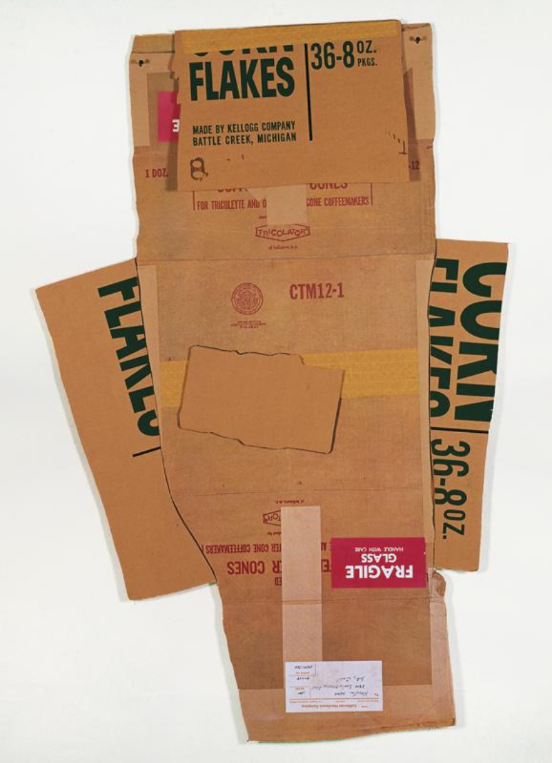 Cardbird I by Robert Rauschenberg
