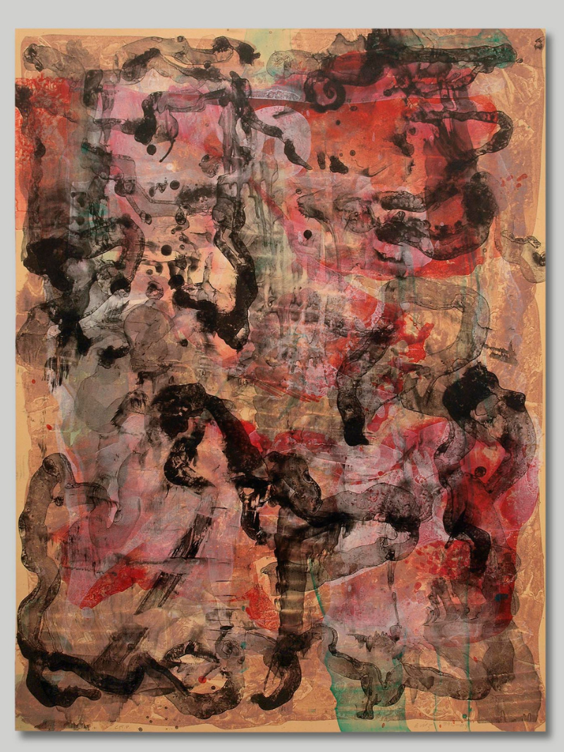 Untitled Abstraction by Ed Moses