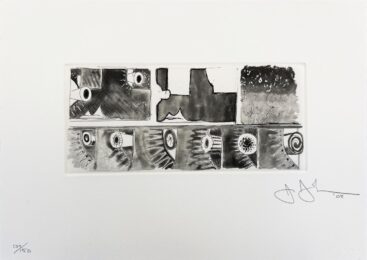 Untitled from the Artists for Obama Portfolio by Jasper Johns at Hamilton-Selway Fine Art