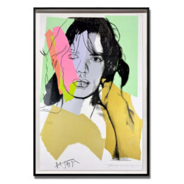 Mick Jagger (FS II.140) by Andy Warhol at Taglialatella Galleries