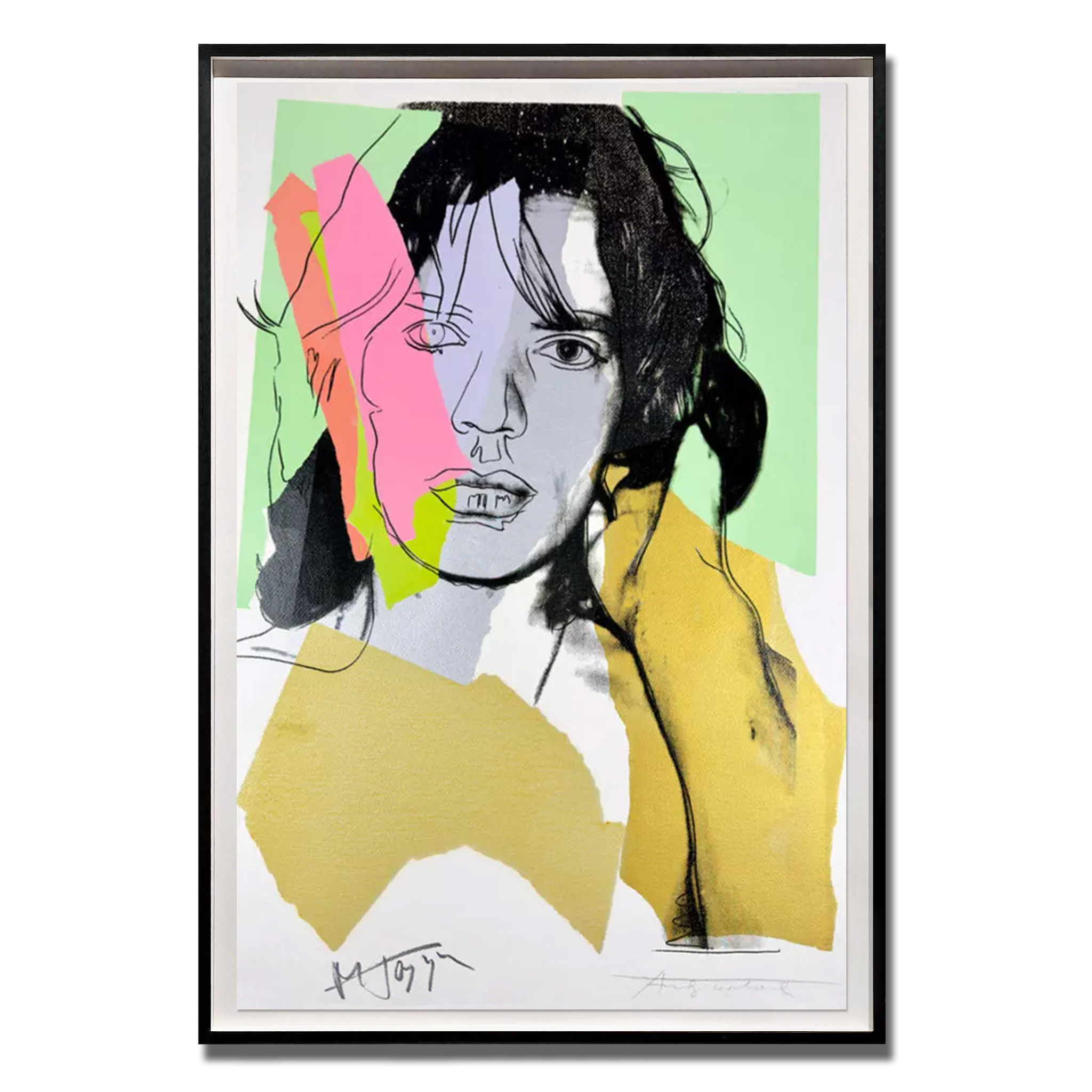 Mick Jagger (FS II.140) by Andy Warhol