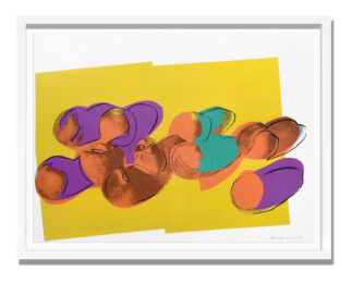 Space Fruit: Peaches (FS.II.202) by Andy Warhol at Taglialatella Galleries