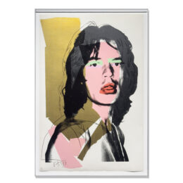 Mick Jagger (FS II.143) by Andy Warhol at Taglialatella Galleries
