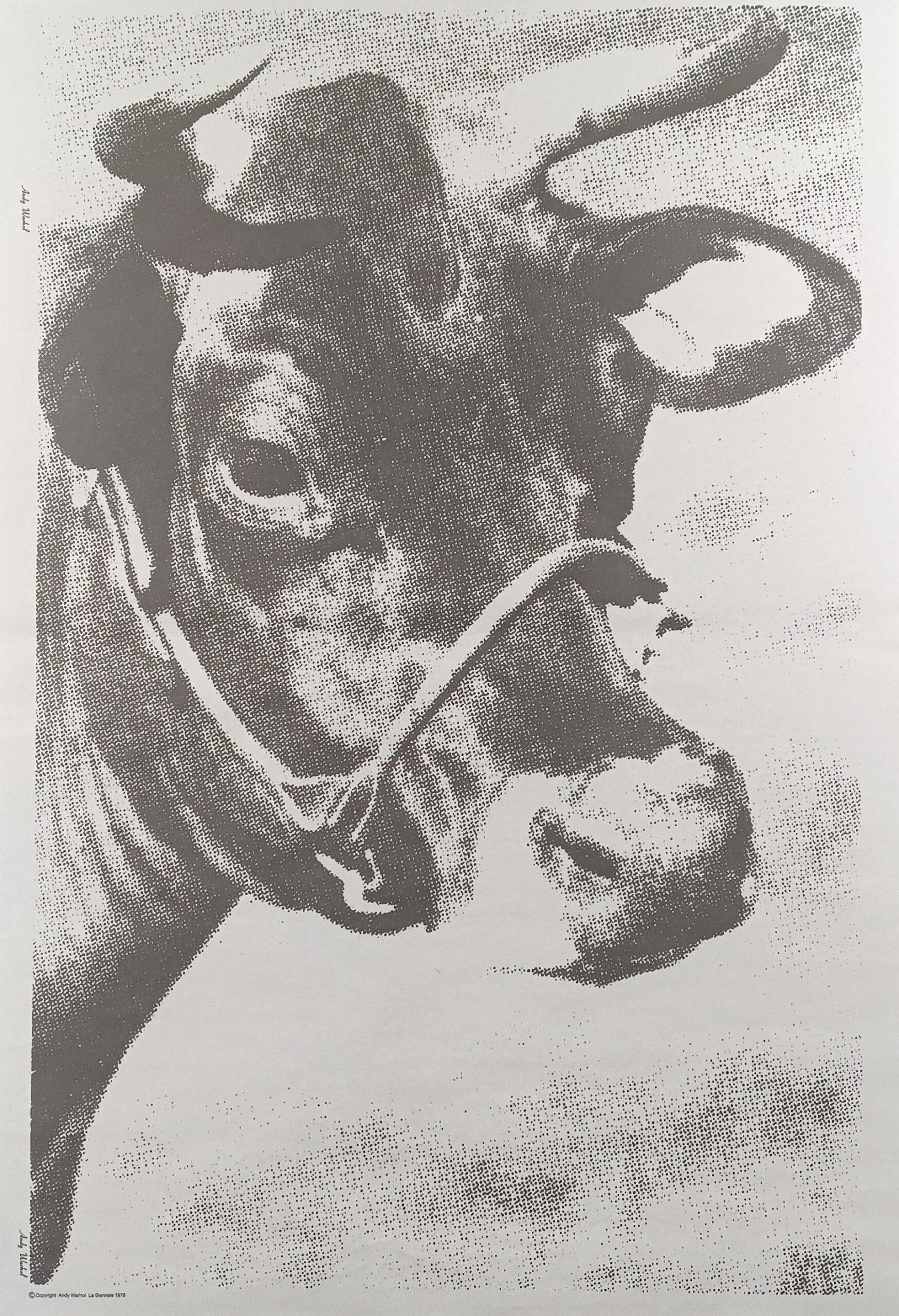 Venice Biennale COW by Andy Warhol