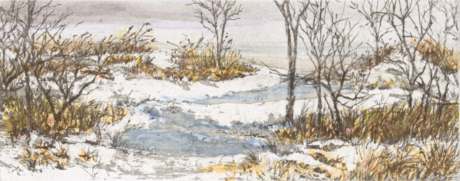 Winter Marsh 3 by Judy Wolgast at Oehme Graphics
