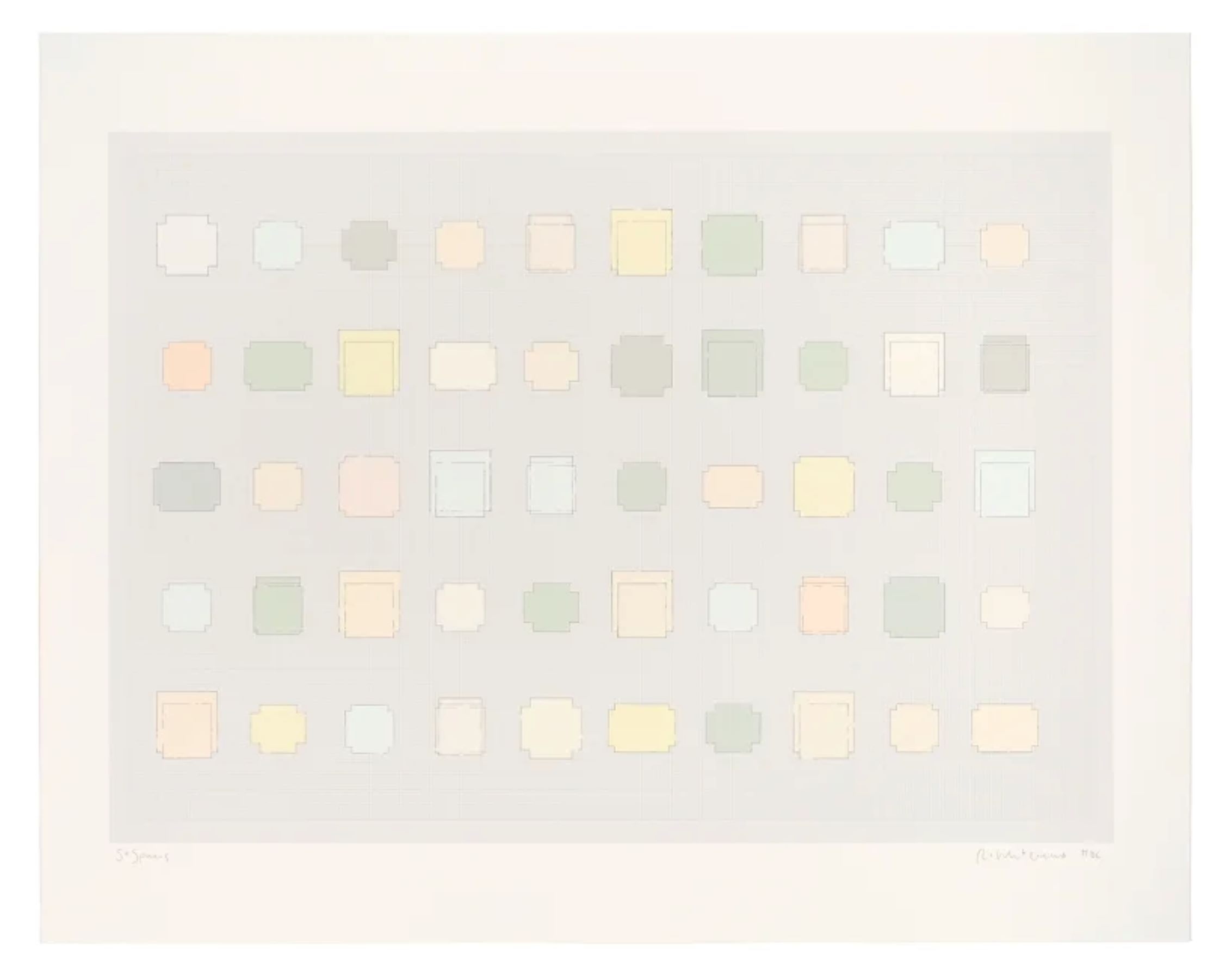 50 Spaces by Rachel Whiteread