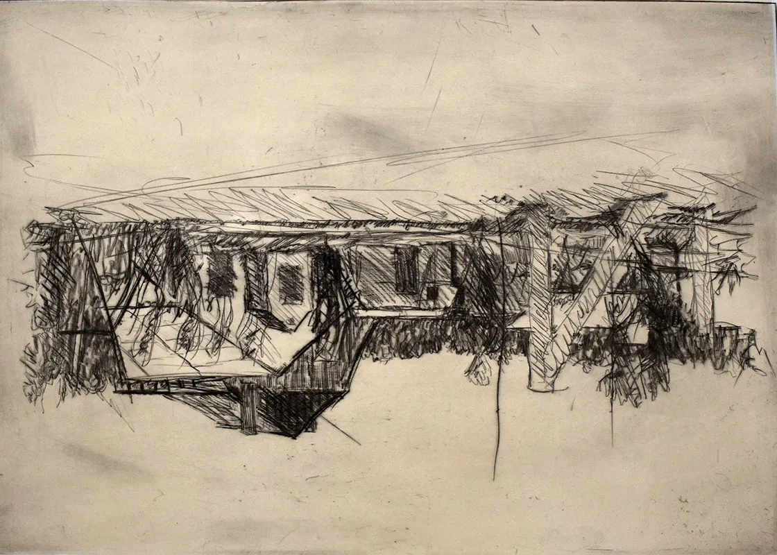 Composition VII, from: One Week | Eine Woche by Georg Baselitz