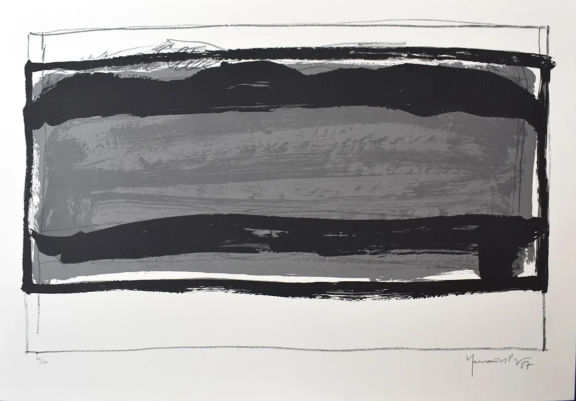 Untitled, from: 12th Anniversary Galeria Joan Prats 1976-88 Portfolio by Joan Hernandez Pijuan