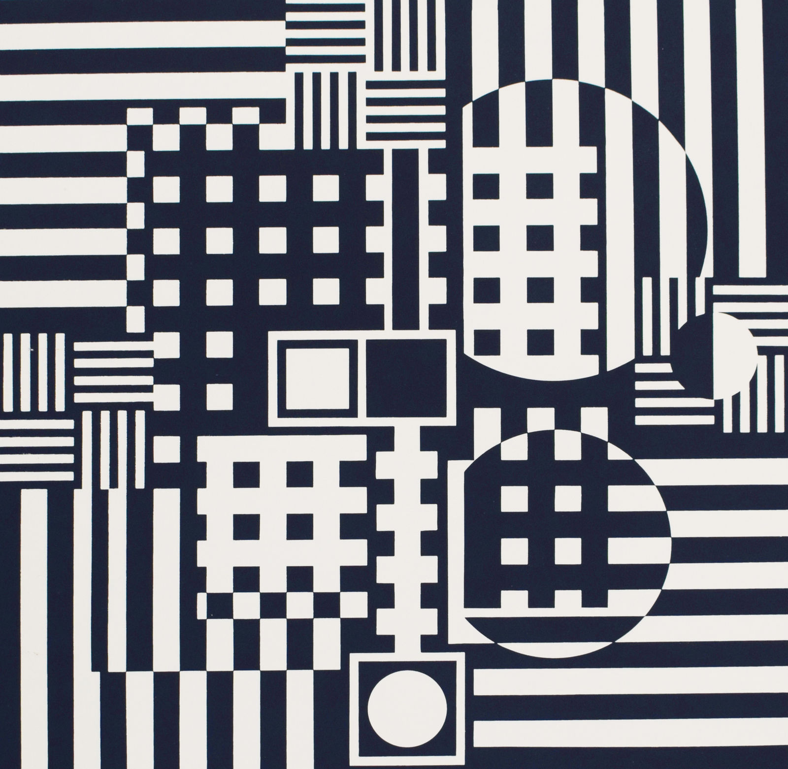 Pleïone, from: The Discourse on Method | Pleïone: Le discours de la méthode by Victor Vasarely