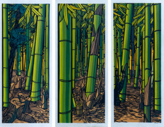 Zuishin in Bamboo by Clifton Karhu at Kamal Bakhshi Modern Asian