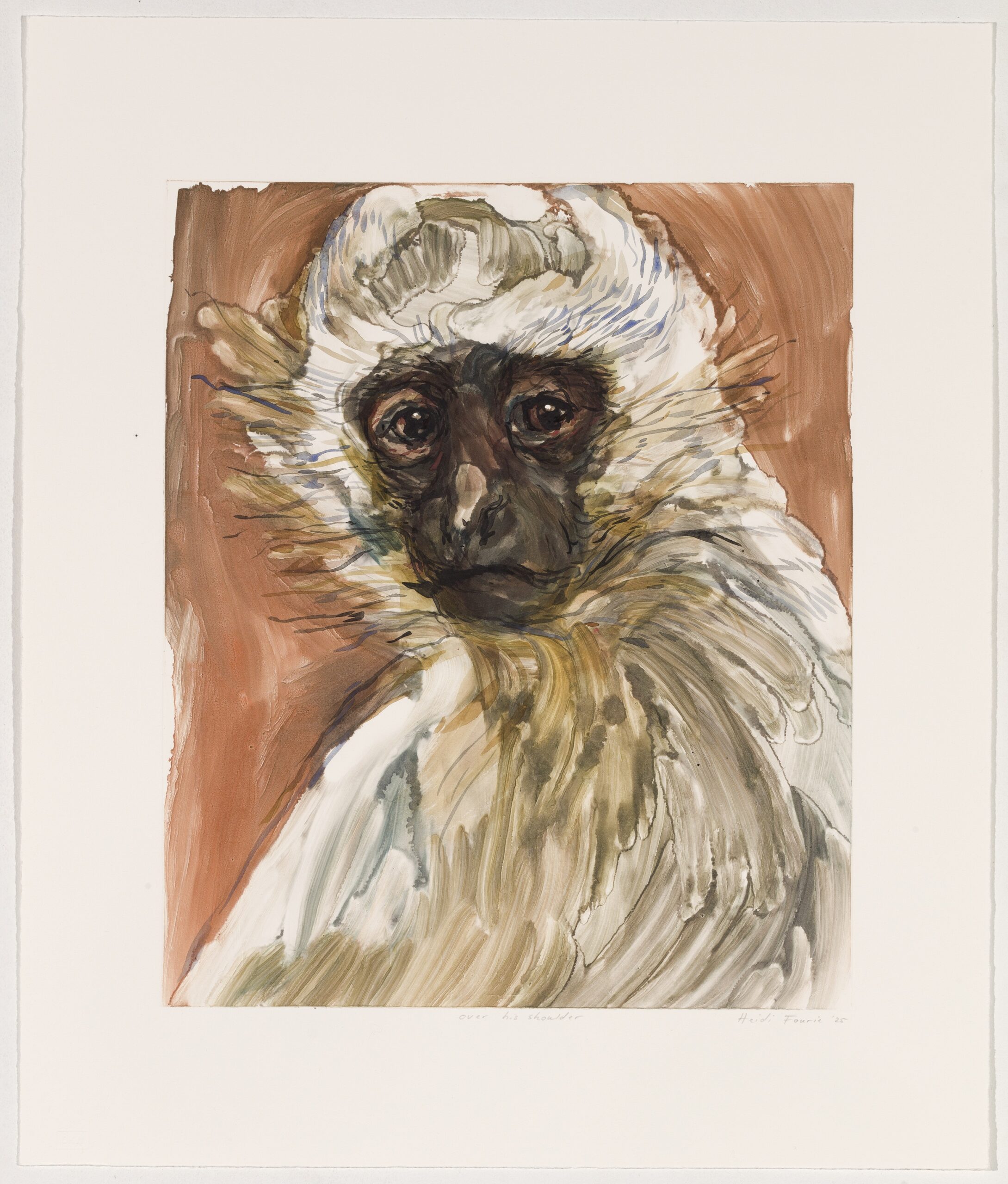 over his shoulder by Heidi Fourie