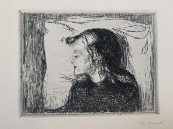 Det syke bar (The sick child) by Edvard Munch at John Szoke Gallery