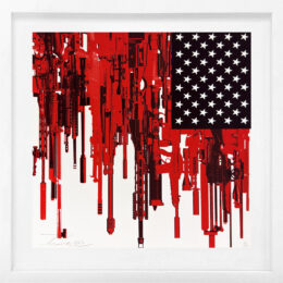 Starstruck, Rare Screen Print, Hand Signed Edition of 100, Framed by Futura at GallArt.com