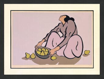 Cocheta (State I), Large Hand Signed Lithograph, Edition of 150, Framed by Richard Gorman at GallArt.com