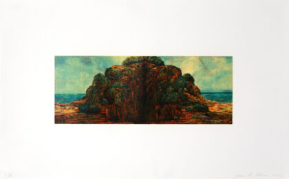 Untitled (Island) by Joan Nelson at Cirrus Gallery + Cirrus Editions Ltd.