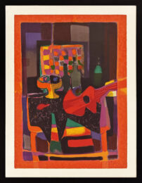 Nature Morte a La Guitare by Marcel Mouly at GallArt.com