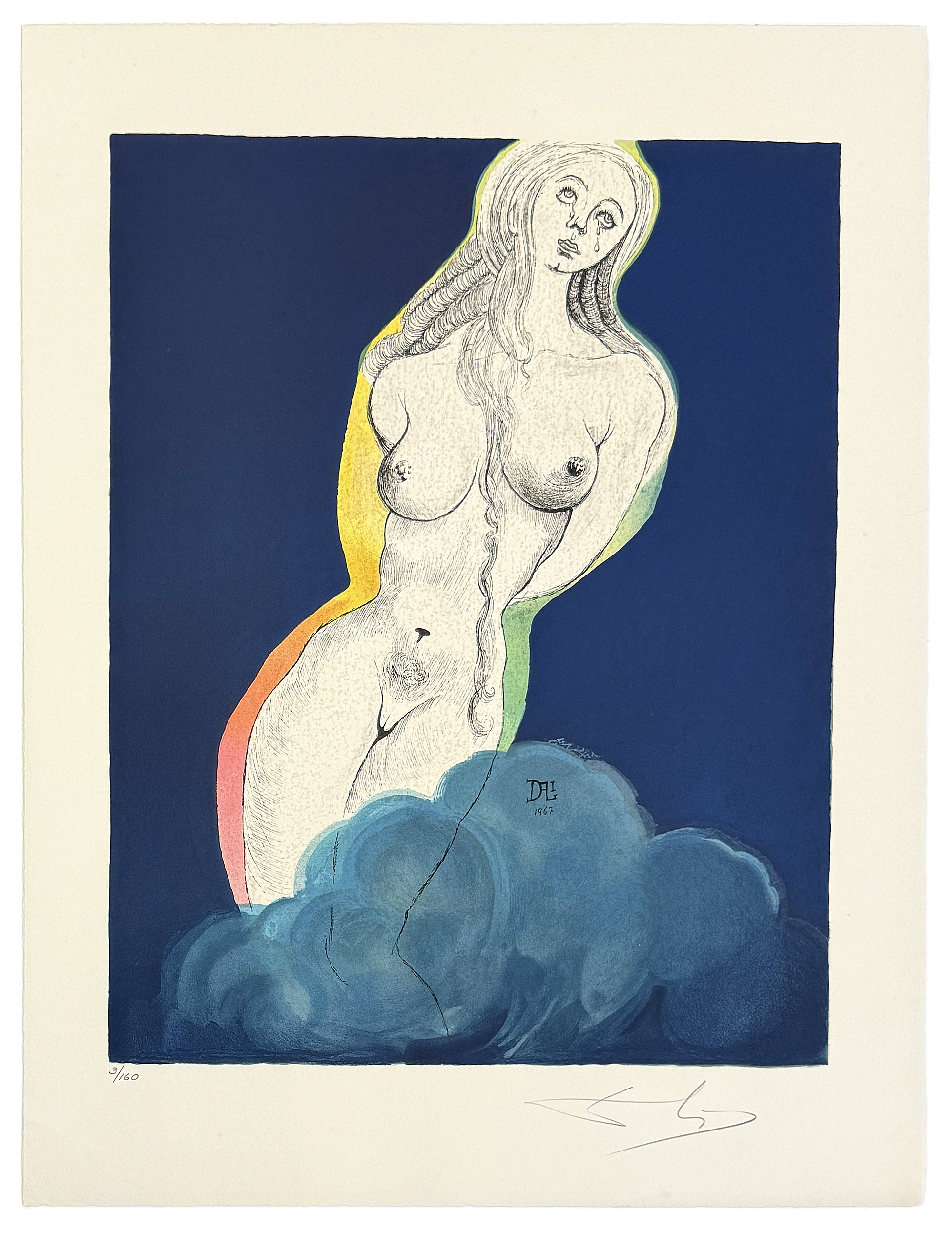Allegory: Brave Cecile by Salvador Dalí
