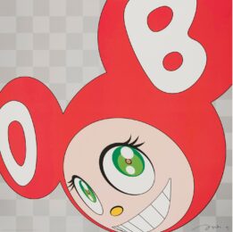And then and then and then and then and then (Red), 1999 by Takashi Murakami at Galerie Raphael
