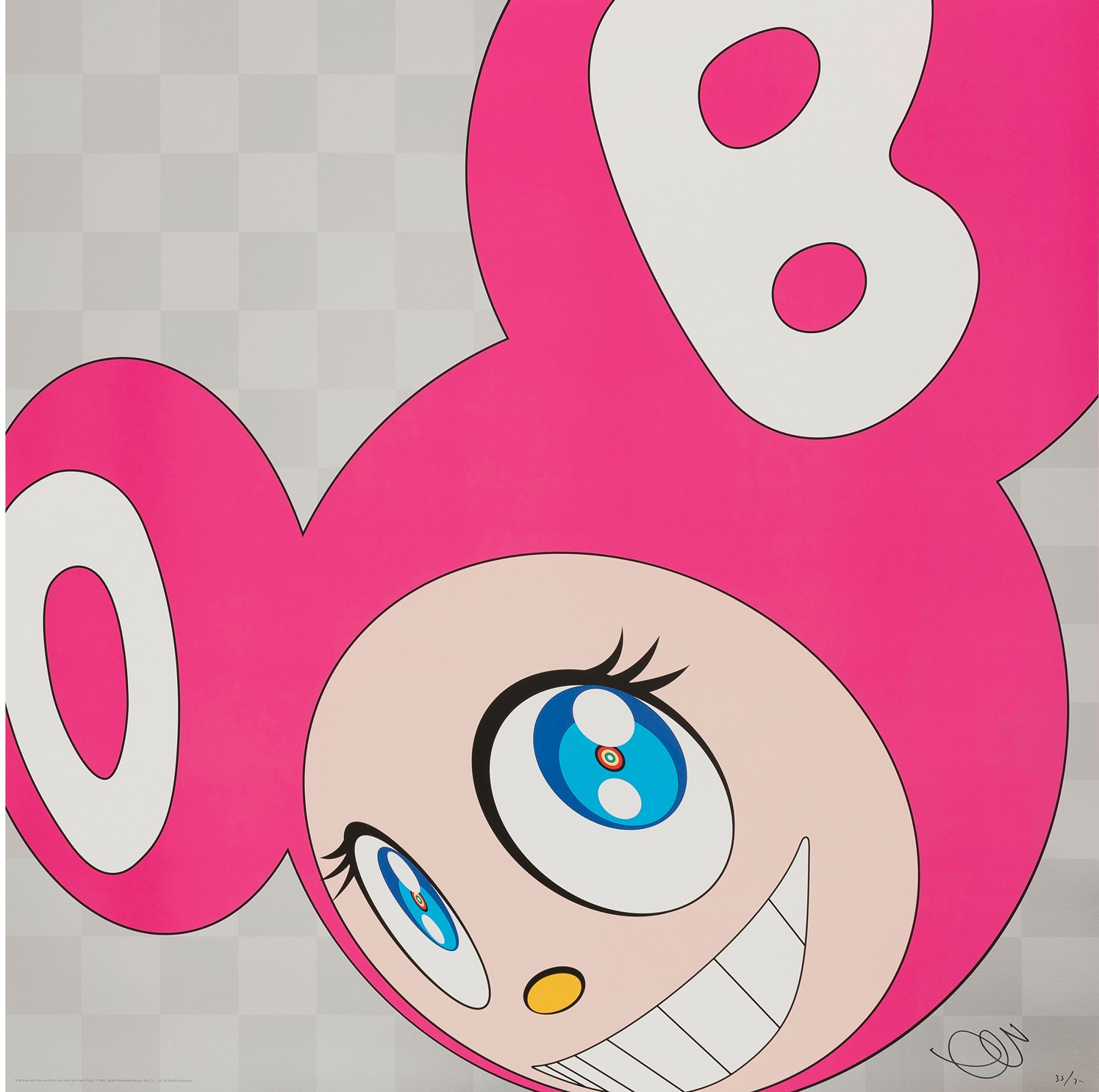And then and then and then and then and then (Pink), 1999 by Takashi Murakami