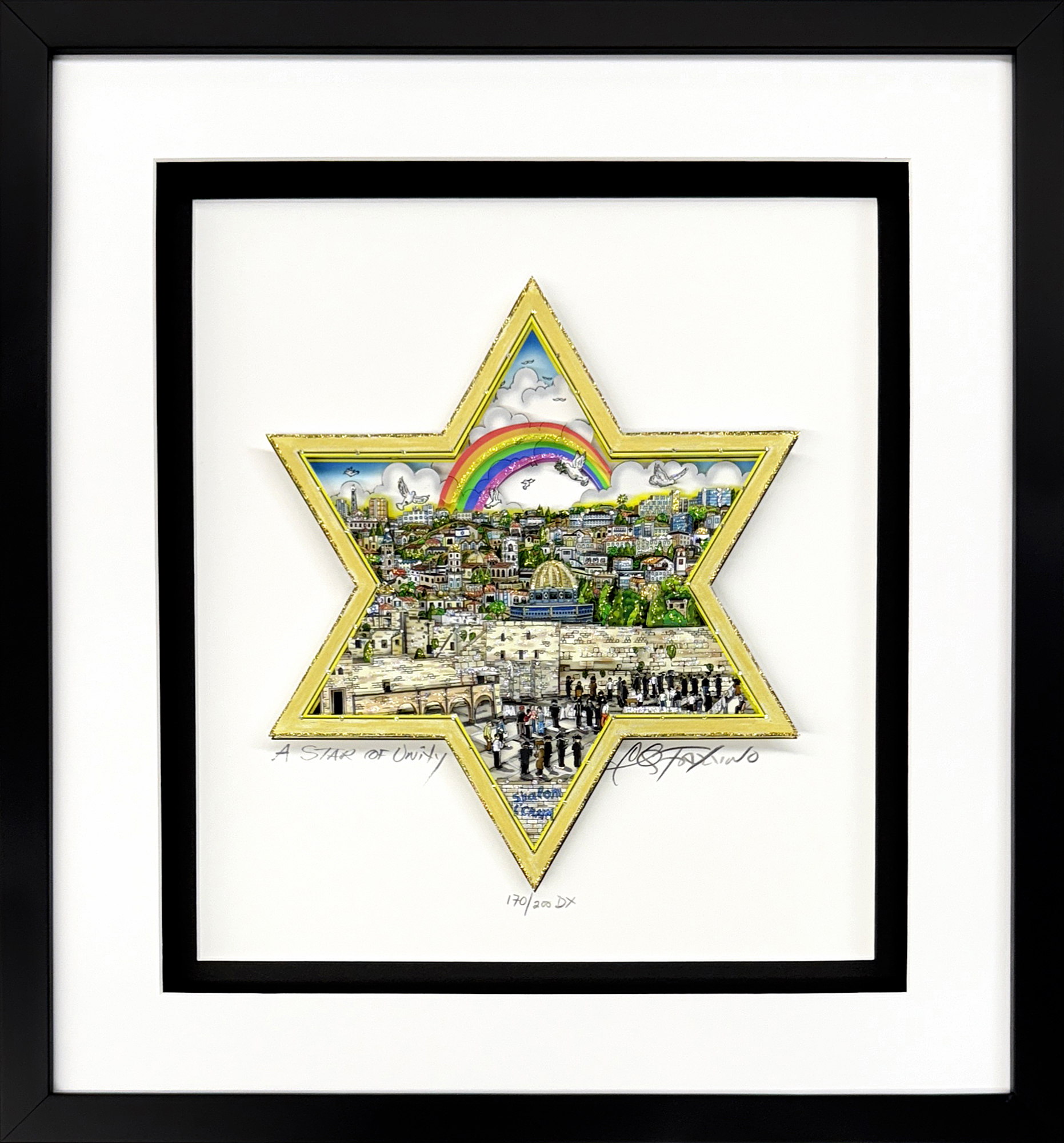 A Star Of Unity by Charles Fazzino