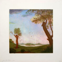 Untitled (After Edward Hicks) by Joan Nelson at Cirrus Gallery + Cirrus Editions Ltd.