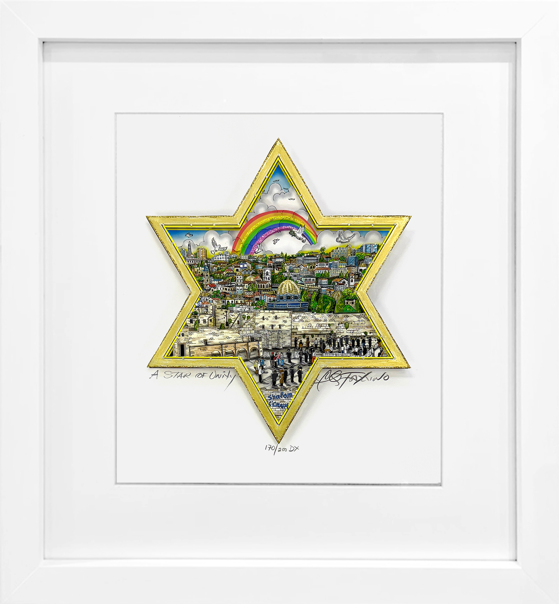 A Star Of Unity by Charles Fazzino