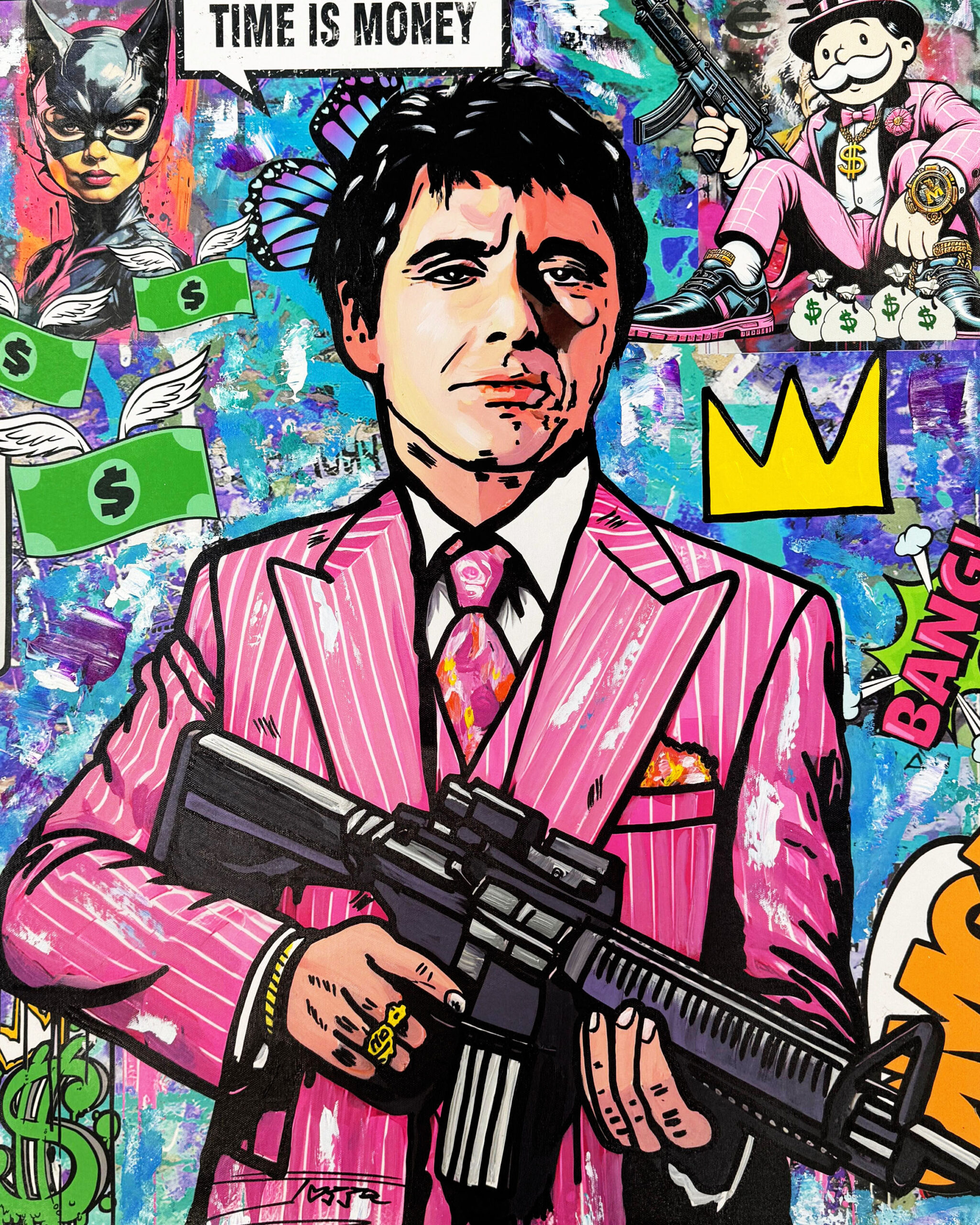 Al Pacino Scarface by Jozza