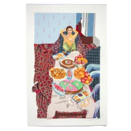 At The Table, VI by Hangama Amiri at Kingsland Editions