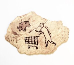 Peckham Rock by Banksy at Vogtle Contemporary