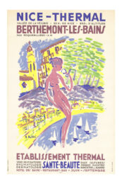 Berthemont Les Bains, Nice 1950 by Emmanuel Bellini at Hommage Art