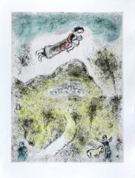 Celui qui dit les choses sans rien dire, Planche XIX by Marc Chagall at Epicentrum Art Gallery
