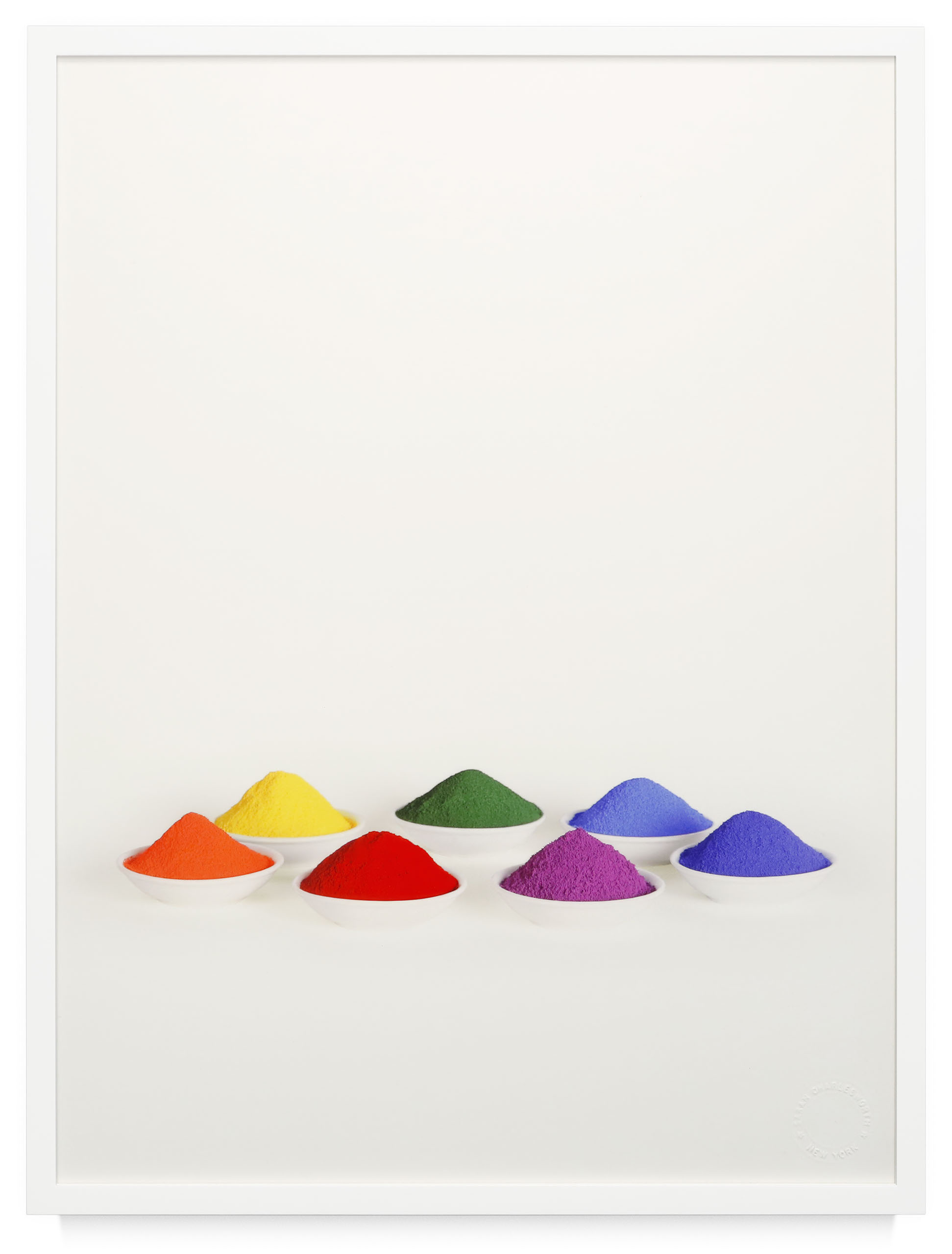 Seven Colors (from the series Simple Text) by Sarah Charlesworth