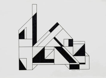 Architectural Drawing by Clifford Singer at iMuseum Vegas
