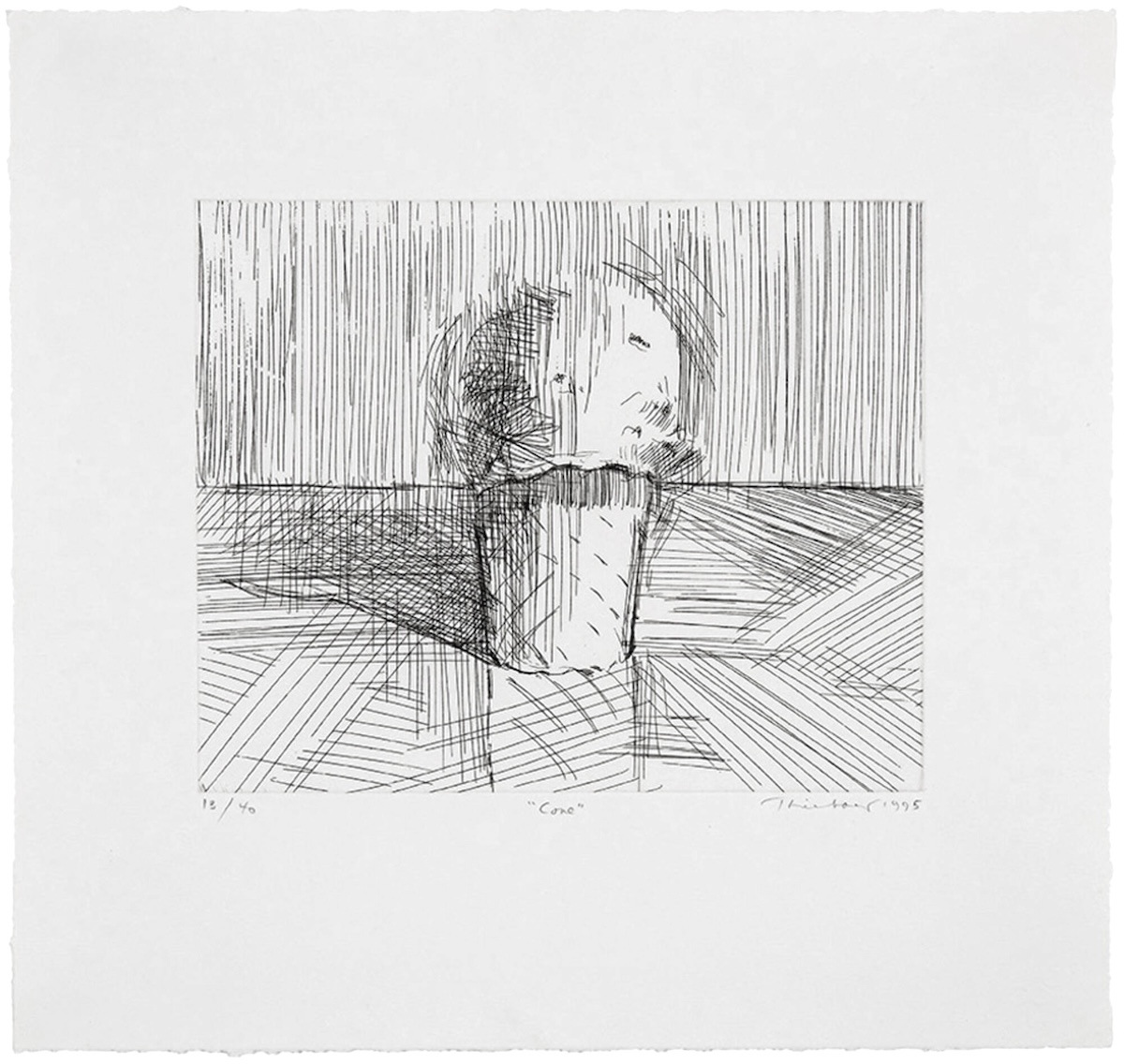 Cone by Wayne Thiebaud