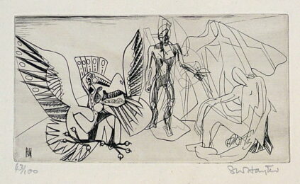 Facile Proie (complete set of 8) by Stanley William Hayter at Harris Schrank Fine Prints