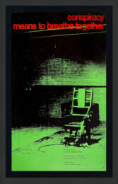 Electric Chair, Conspiracy Means To Breathe Together by Andy Warhol at GallArt.com