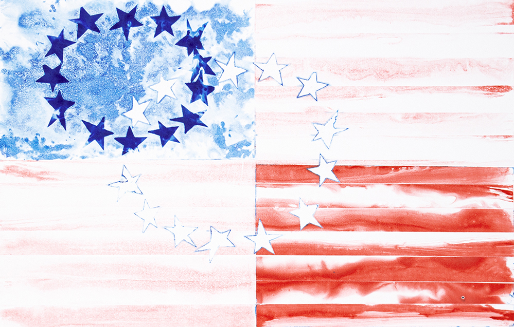 Flag 3 by Deb Armstrong