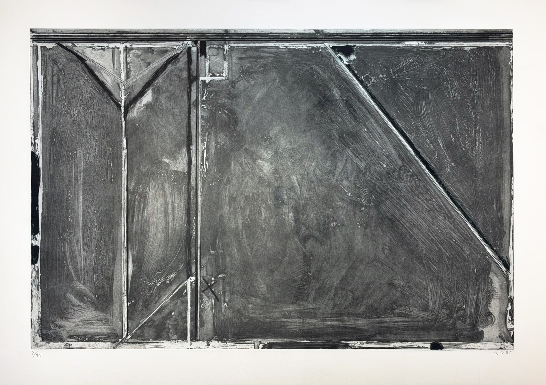 Folsom Street Variations II (Grey) by Richard Diebenkorn