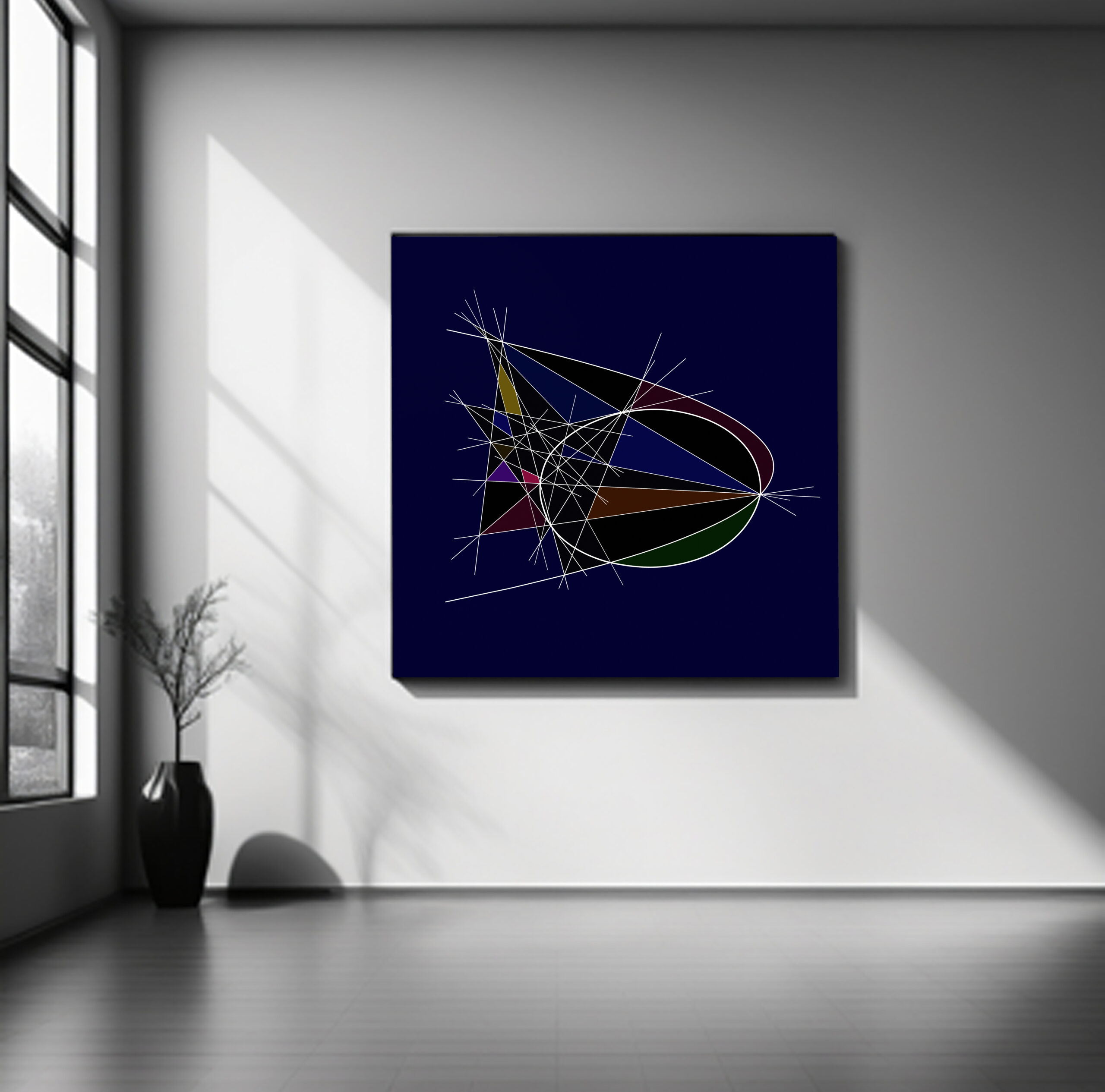 Coxeter. Involute on a Conic. Apollonius by Clifford Singer