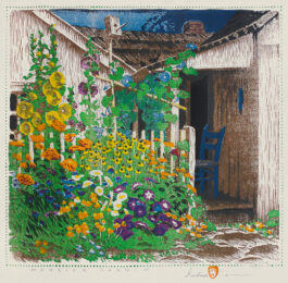 Hoosier Garden by Gustave Baumann at Annex Galleries