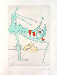 Quevedos Visioner, Planche IV by Salvador Dalí at Epicentrum Art Gallery