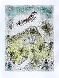 Celui qui dit les choses sans rien dire, Planche XIX by Marc Chagall at Epicentrum Art Gallery