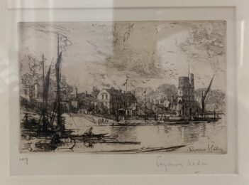 Harry Kelly’s, Putney by Francis Seymour Haden at Chicago Fine Prints