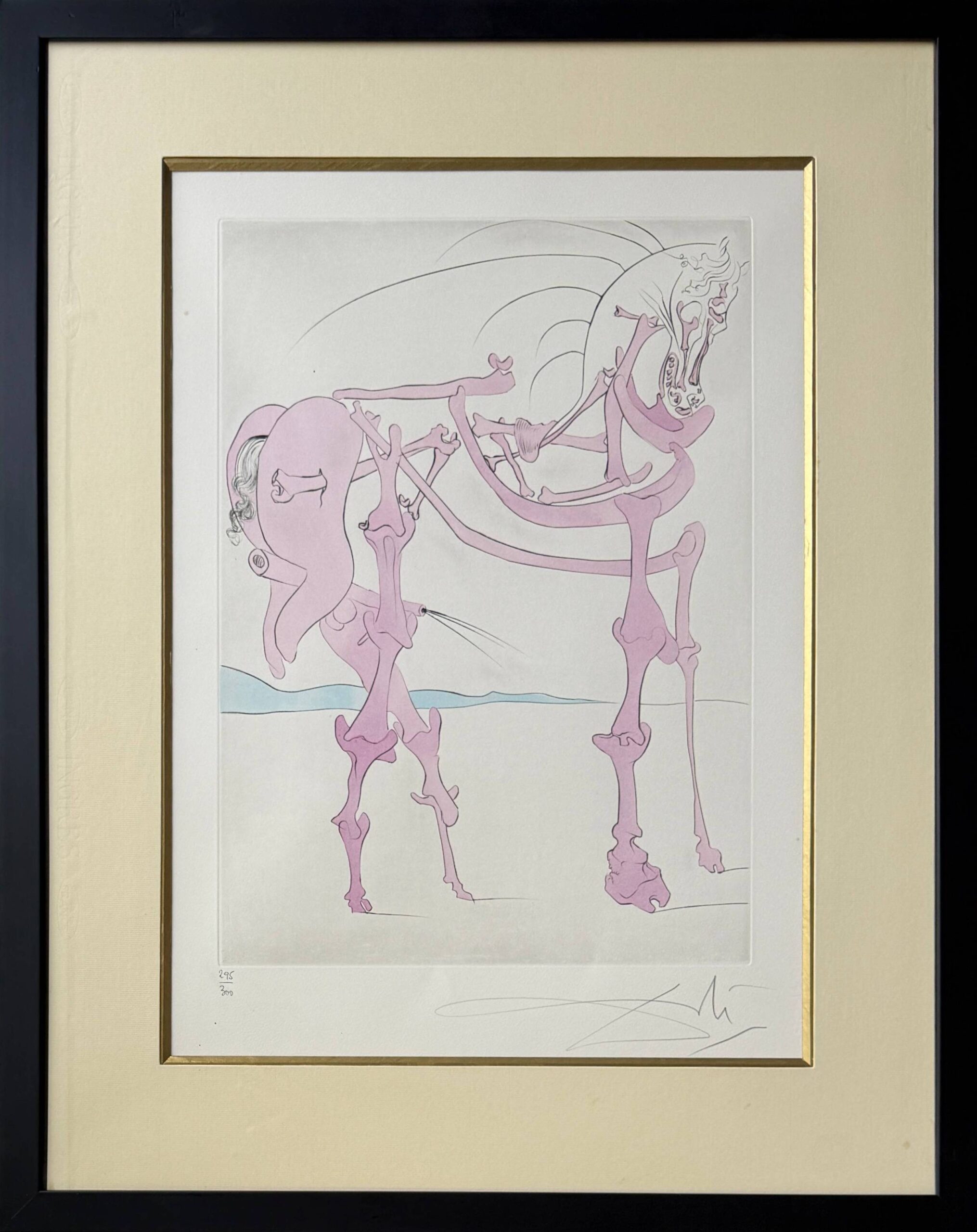 Quevedos Visioner, Planche V by Salvador Dalí