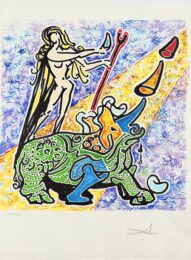 The Virgin and the Rhinoceros by Salvador Dalí at Epicentrum Art Gallery