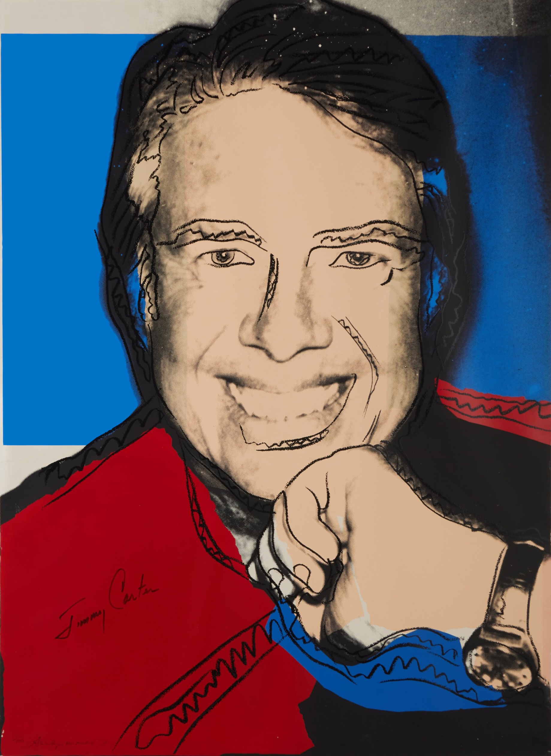 Jimmy Carter Ii (fs Ii.151) by Andy Warhol