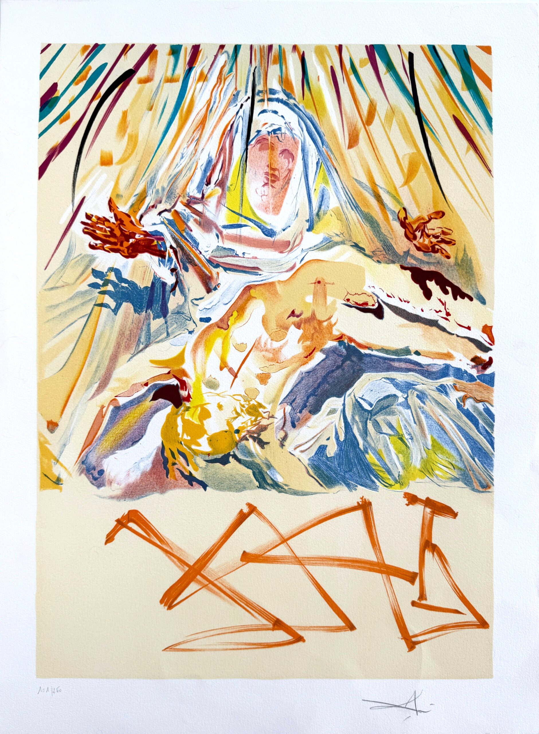 La Pietà nera (The Black Madonna) by Salvador Dalí